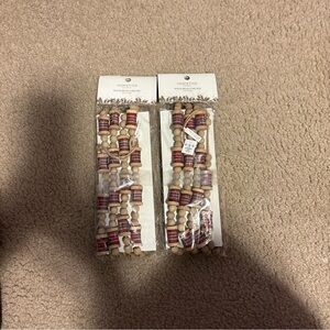 Trendsetter Wooden Beaded Garland